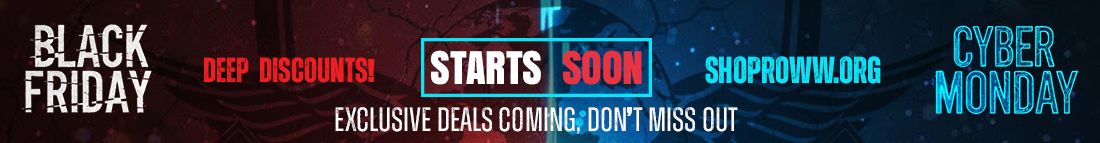 Black Friday & Cyber Monday Sales Event Starts Soon